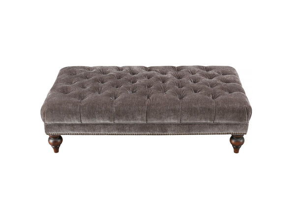 Kingswood Fabric Rectangle Footstool