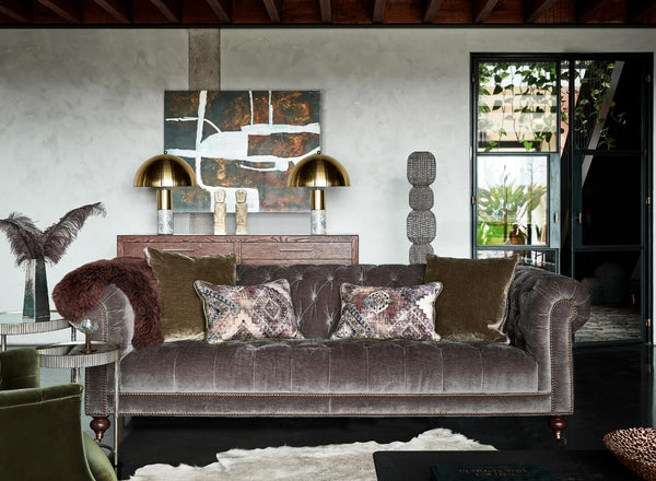 Kingswood 3 Seater Fabric Sofa