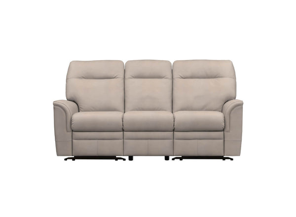 Parker Knoll Hudson Leather 3 Seater Power Recliner Sofa