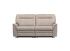 Parker Knoll Hudson Leather Large 2 Seater Power Recliner Plus Sofa