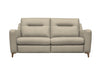 G Plan Austen Leather Large Sofa