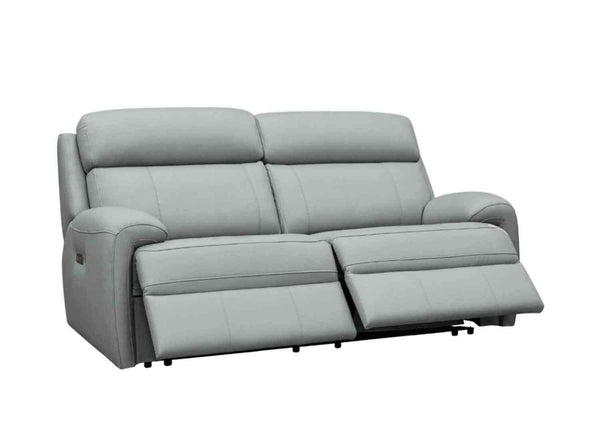 G Plan Hardy Leather Power Recliner 2 Seater Sofa with Headrest and Lumbar and Heated Seats