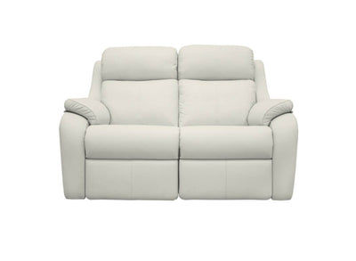 G Plan Kingsbury Leather 2 Seater Sofa