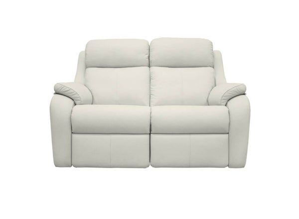 G Plan Kingsbury Leather 2 Seater Sofa