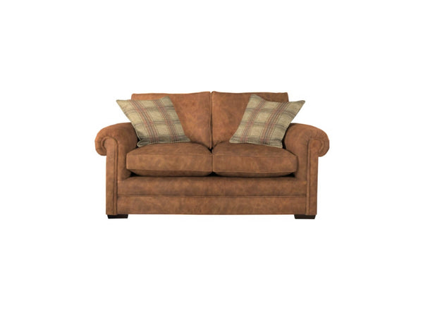 Parker Knoll Canterbury Leather 2 Seater Sofa