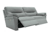 G Plan Seattle Leather Power Recliner 3 Seater Sofa