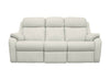 G Plan Kingsbury Leather 3 Seater Sofa