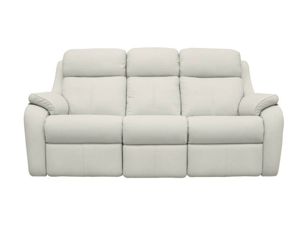 G Plan Kingsbury Leather 3 Seater Sofa