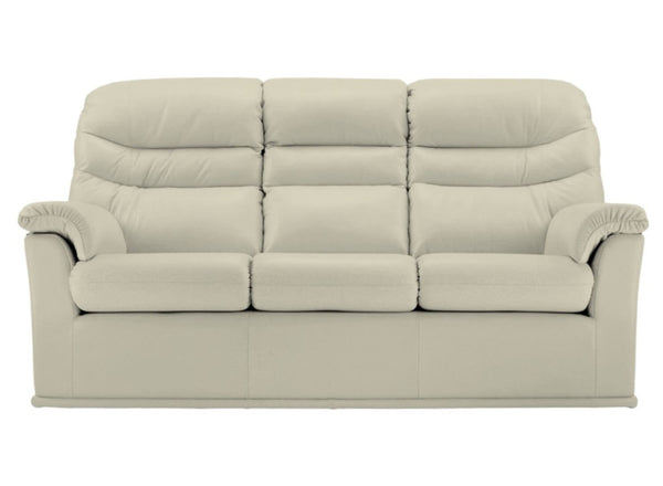 G Plan Malvern Leather 3 Seater Sofa