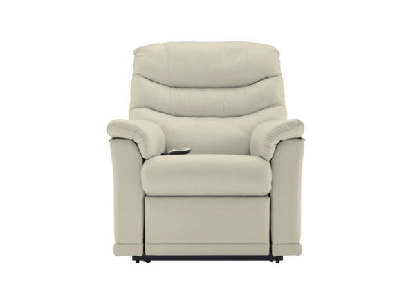 G Plan Malvern Leather Small Dual Elevate Armchair