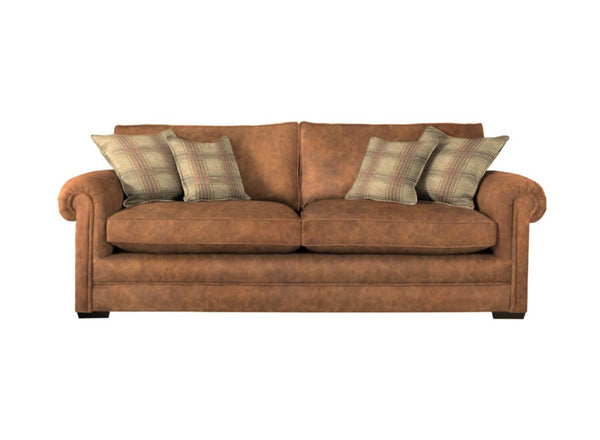 Parker Knoll Canterbury Leather Grand Sofa