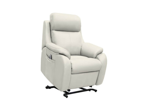 G Plan Kingsbury Leather Dual Elevate Armchair