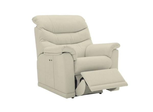G Plan Malvern Leather Power Recliner Armchair
