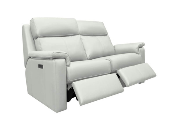 G Plan Ellis Leather Power Recliner Small Sofa
