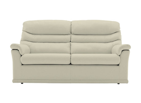 G Plan Malvern Leather 3 Seater Sofa