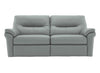 G Plan Seattle Leather 3 Seater Sofa