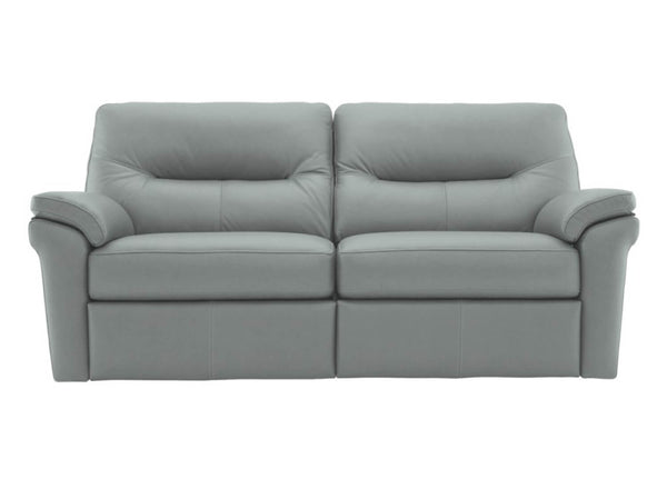 G Plan Seattle Leather 3 Seater Sofa