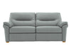 G Plan Seattle Leather 3 Seater Sofa