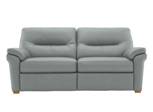G Plan Seattle Leather 3 Seater Sofa