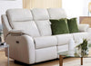 G Plan Kingsbury Leather Power Recliner Armchair with Headrest and Lumbar