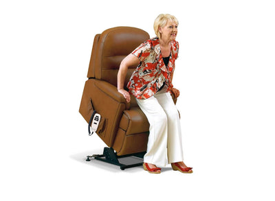 Sherborne Keswick Leather 2 Motor Lift and Rise Recliner