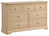 Ledbury Oak 3 Over 4 Chest