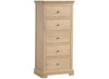 Ledbury Oak 5 Drawer Wellington
