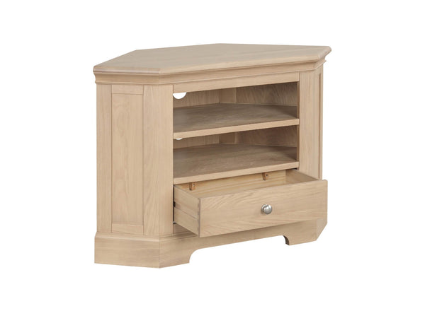 Ledbury Oak Corner TV Unit