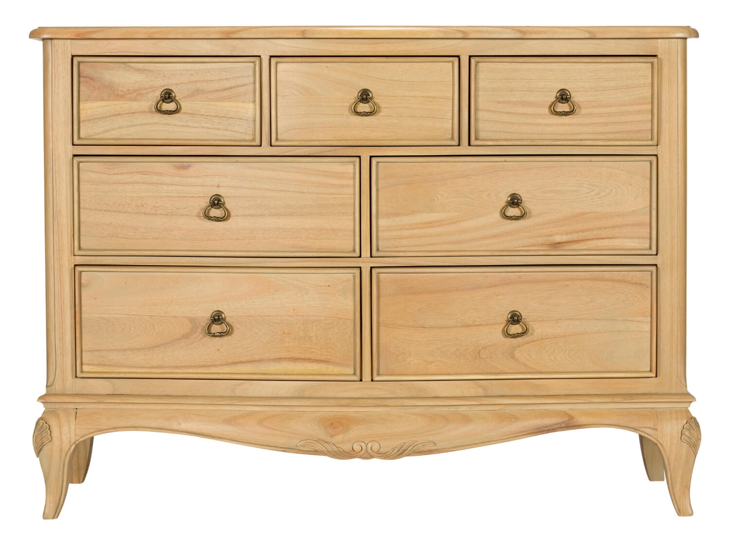 Lille 7 Drawer Low Wide Chest – Ward Brothers Furniture
