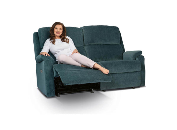 Sherborne Dakota Cloud Power Recliner Lounger 2 Seater Sofa