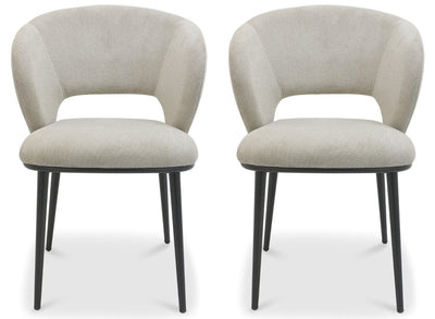 Luca Upholstered Dining Chair (Pair)