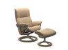 Stressless Mayfair Signature Leather Chair & Stool