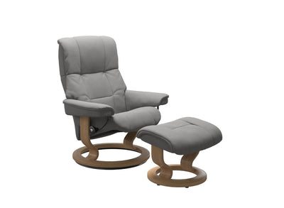 Stressless Mayfair Classic Leather Chair & Stool