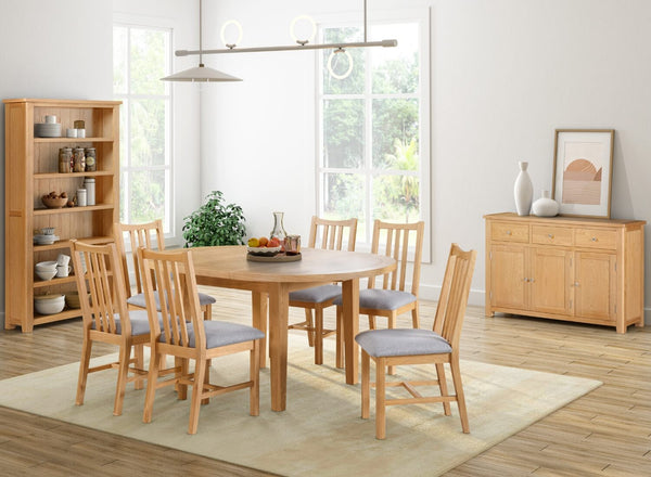 Newbrook Round Extending Dining Table
