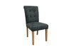 Newbrook Upholstered Dining Chair Dark Grey