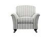 Parker Knoll Devonshire Fabric Armchair with Powered Footrest