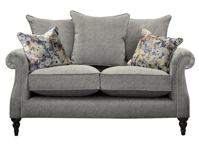 Parker Knoll Eastbury Fabric Pillow Back 2 Seater Sofa