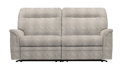 Parker Knoll Hudson Fabric Large 2 Seater Power Recliner Plus Sofa