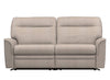 Parker Knoll Hudson Leather Large 2 Seater Power Recliner Sofa