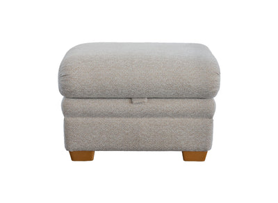 Parker Knoll Lifestyle Fabric Storage Footstool