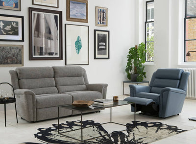 Parker Knoll Colorado Fabric Large 2 Seater Recliner Sofa