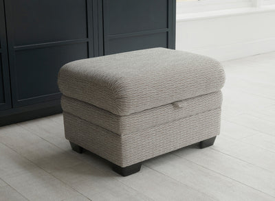 Parker Knoll Lifestyle Fabric Storage Footstool
