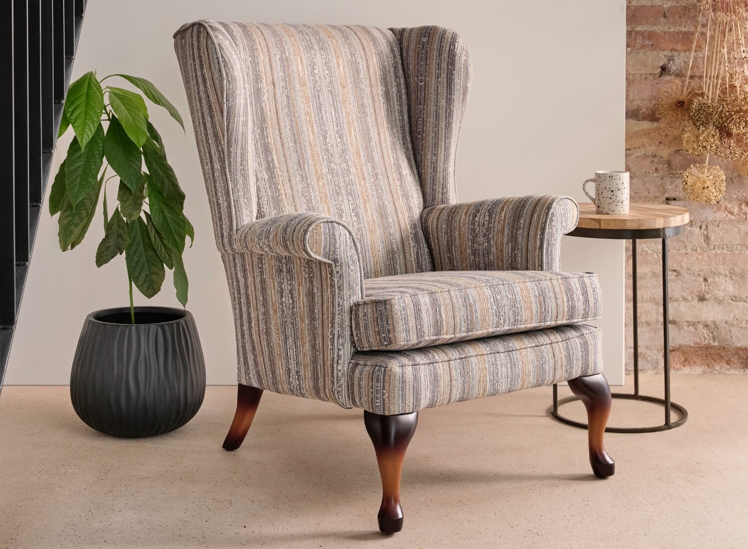 Parker Knoll Penshurst Fabric Wing Chair – Ward Brothers Furniture