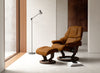 Stressless Signature Reno Leather Chair & Stool