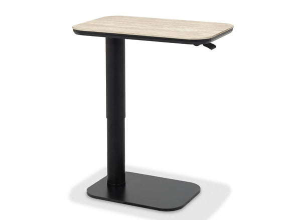 Riley Adjustable Height Sofa Table Beige