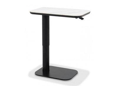 Riley Adjustable Height Sofa Table White