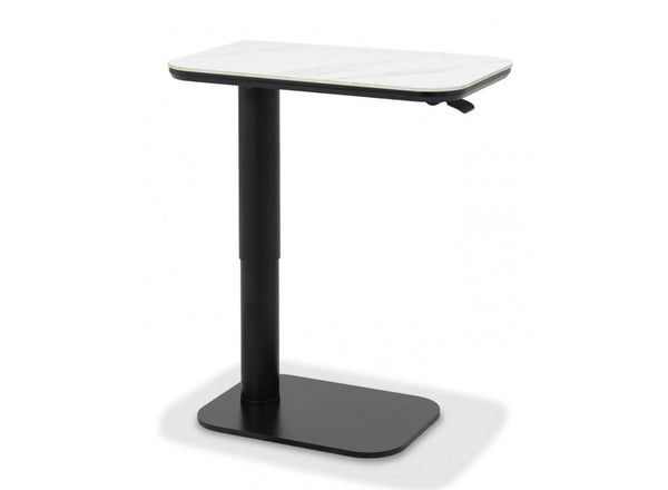 Riley Adjustable Height Sofa Table White