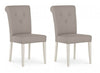 Marianne Upholstered Dining Chair Faux Leather (Pair)