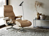 Stressless Classic View Leather Chair & Stool
