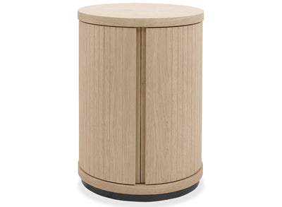 Velda Round Lamp Table